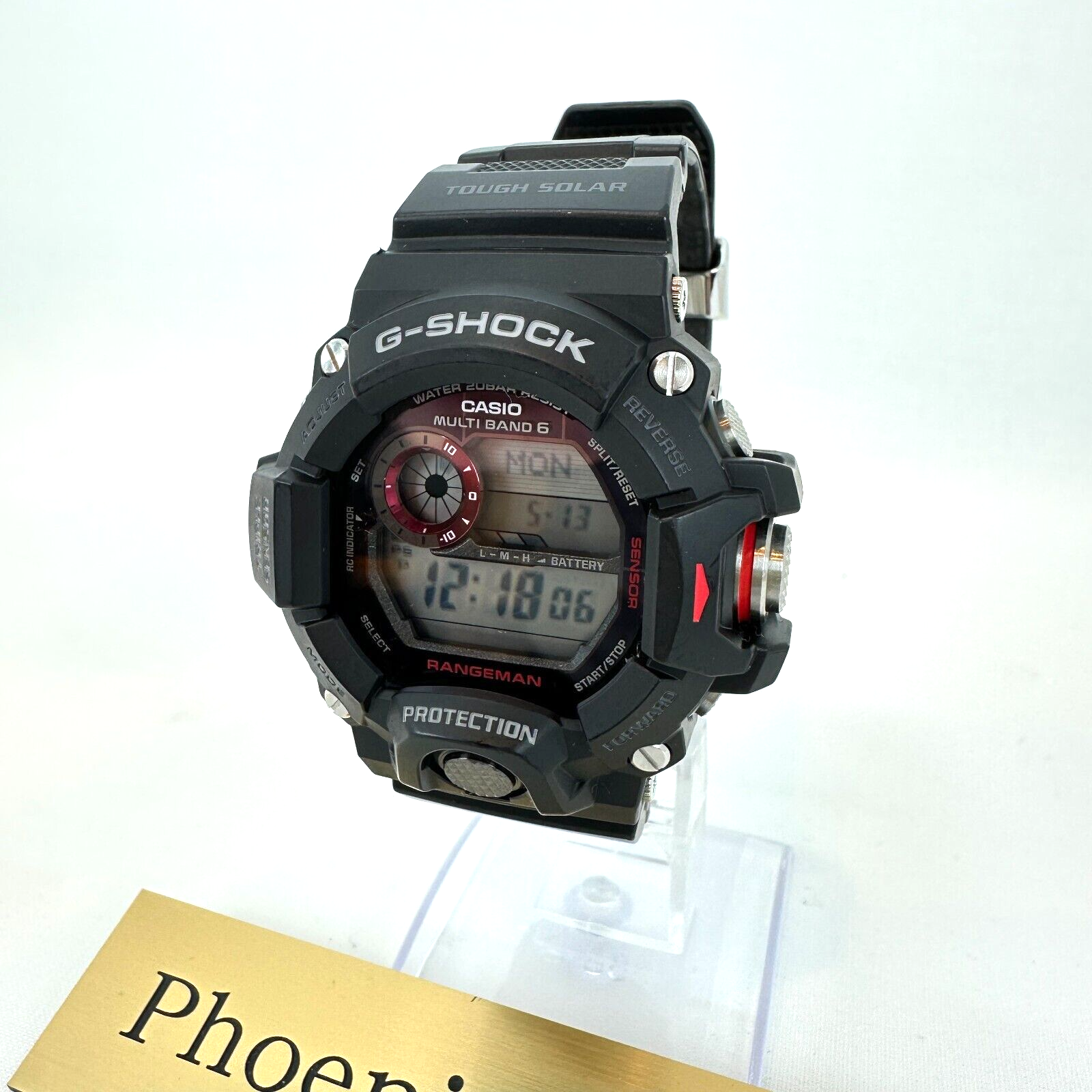 Casio G-Shock Rangeman GW-9400J-1JF 53.5 mm Black | eBay Casio G-Shock Rangeman GW-9400J-1JF 53.5 mm Black | eBay