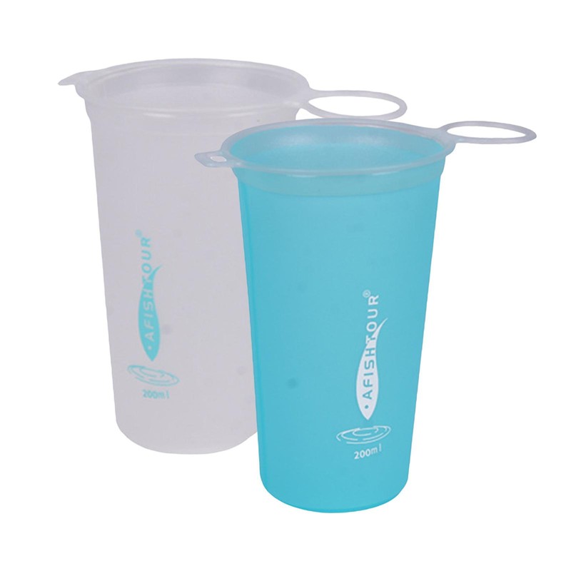 Collapsible Water Bottle Foldable Sports Water Cup 200ML Portable Outdoor Sports