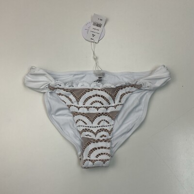 PQ Swim Water Lily Lace Fanned Full Bottoms - Large