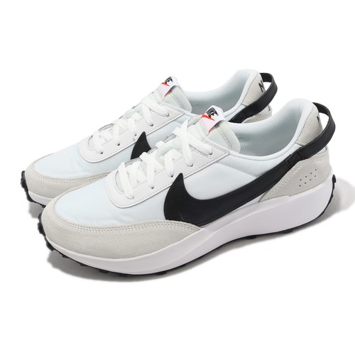 

Мужская повседневная обувь унисекс Nike Waffle Debut White Grey Black DH9522-103, Белый, Waffle Debut
