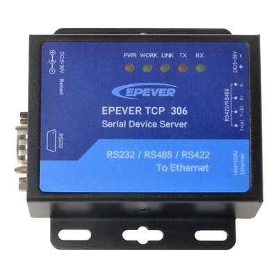 EPEVER TCP 306 Serial Port Networking Server Serial Device Server Remote Monitor