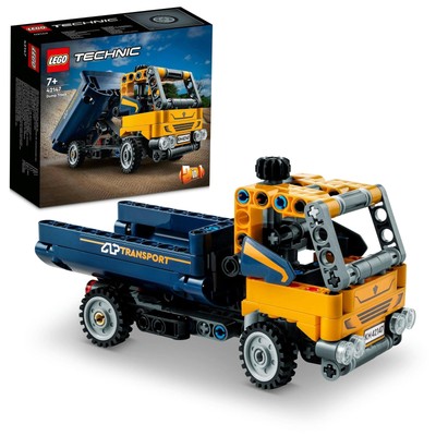 Lego Technique Dump Truck Abs Unisex 0.32Pound 42147 multicolor