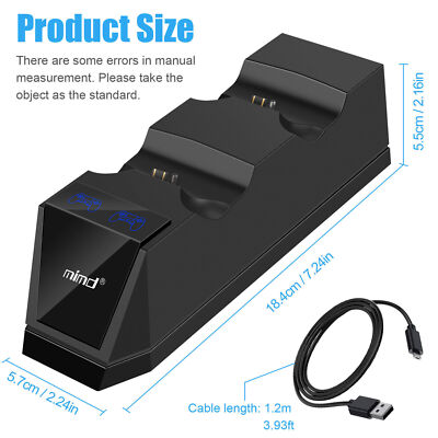 MIMD Station For PS4 Controller Charger Playstation 4 Charging Dock Station