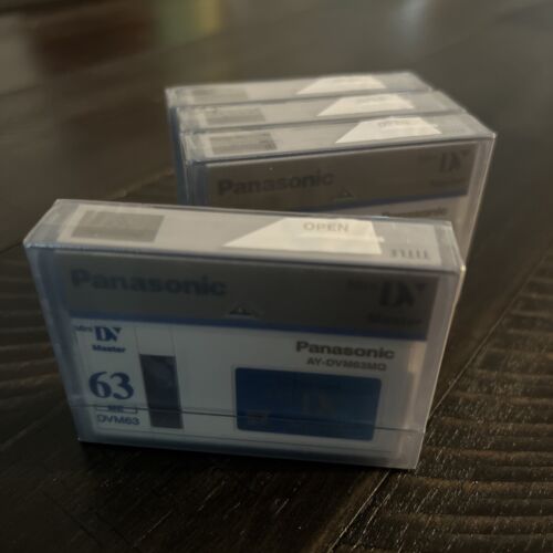 Panasonic - AY-DVM63MQ - Digital Video Cassette - Mini DV