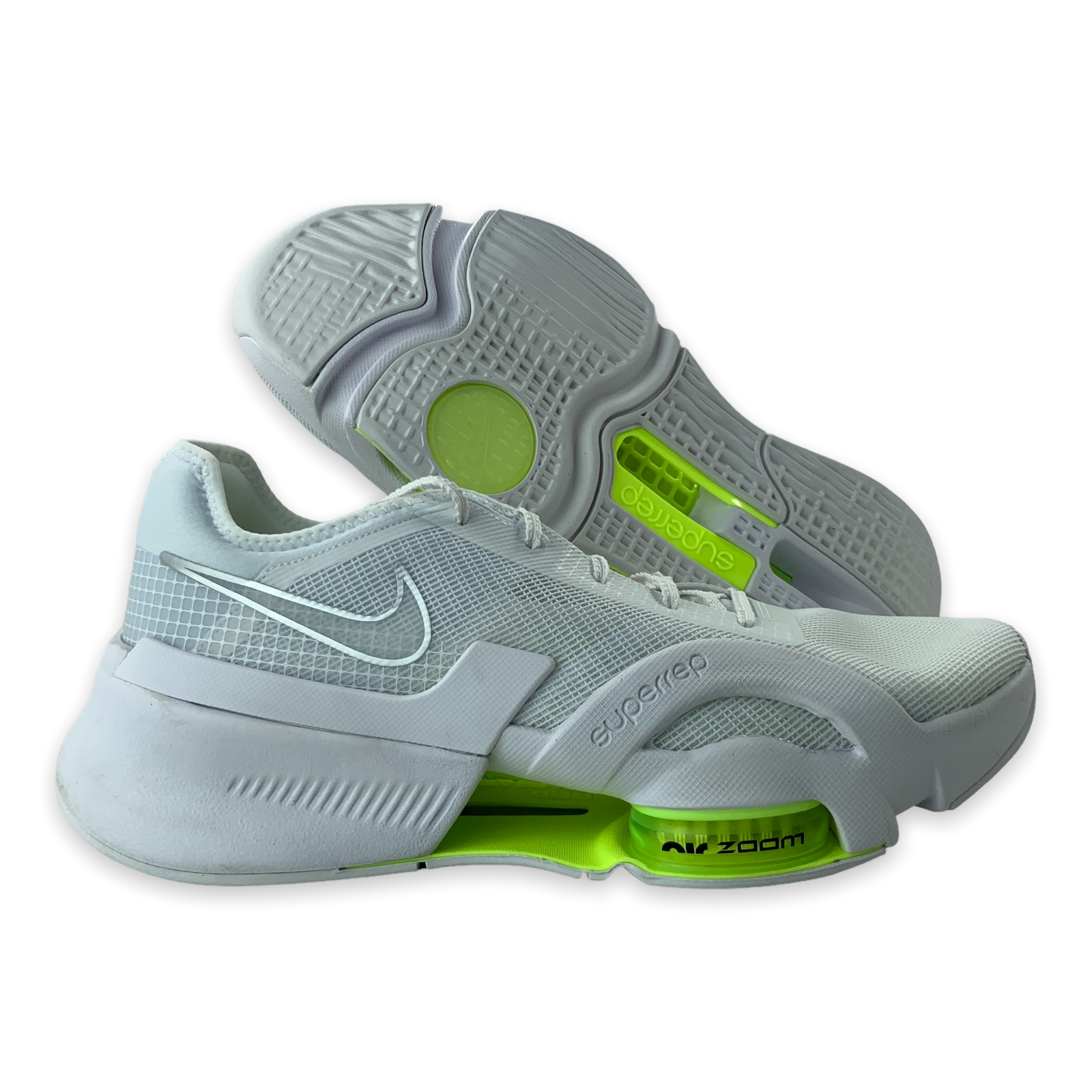 

M Nike Air Zoom Superrep 2 Белый Вольт Зеленый Серебристый DC9115-107 Мужские 7,5 Женские 9, Nike SuperRep