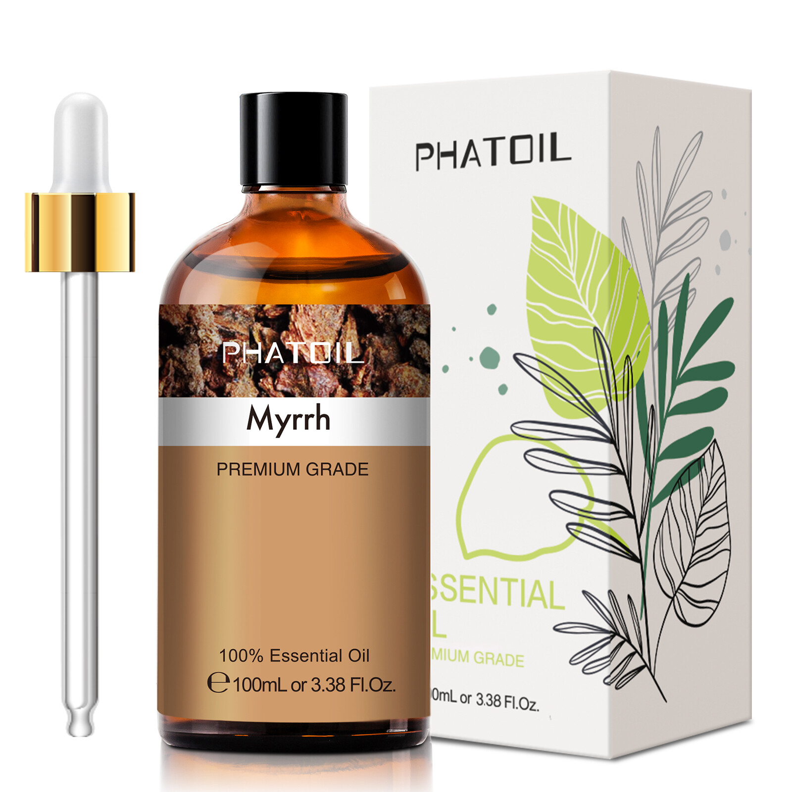 PHATOIL 100% Pure Essential Oil 100ml Aromatherapy Oils for Diffuser, Humidifier