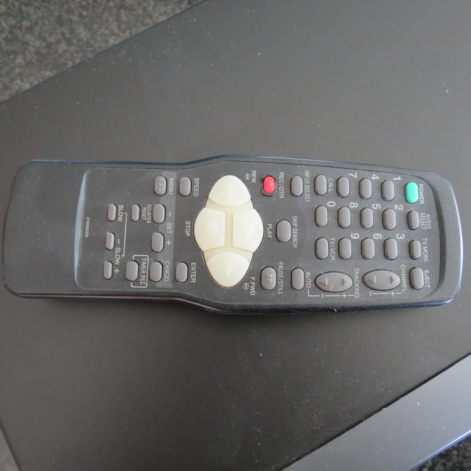 Broksonic 4 head hi-fi stereo vhs player with remote