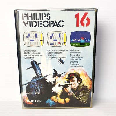 Philips Videopac 16 - Game Cartridge + Box - Vintage - Free Postage