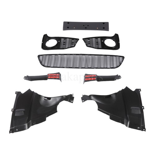 Unpainted F30 M3 Style Front Bumper Cover Kit For BMW F30 F31 3 Series 2012-2019