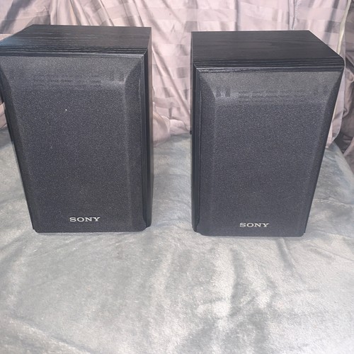 Pair of Sony SS-B1000 Bookshelf Speakers 120w Great Speaker