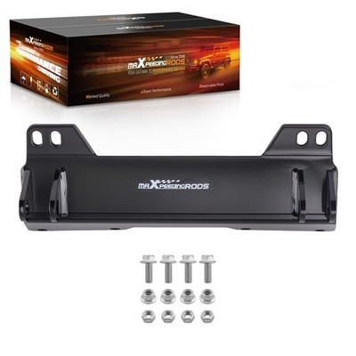 Black Steel Plow Mount for Polaris Ranger XP 1000 2018-2022 Powder Finish