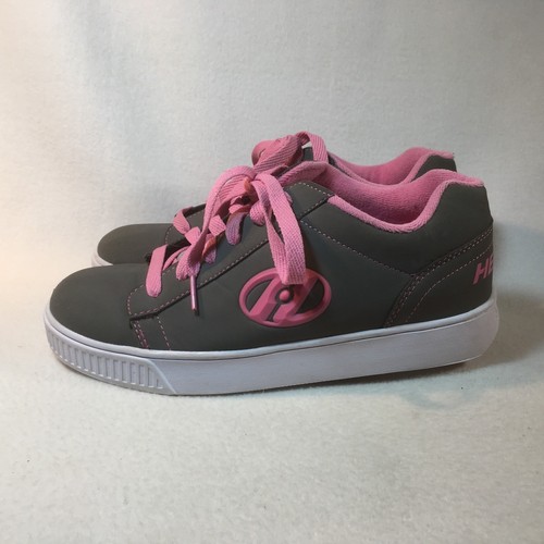 Heelys Sneaker Skates Grey White and Pink Size 9 M