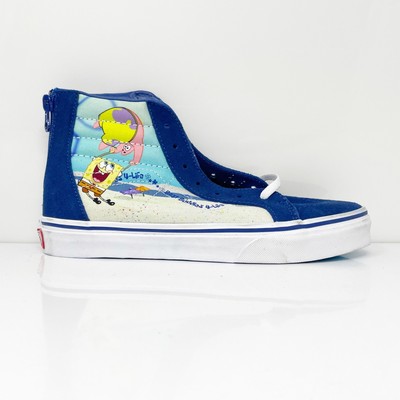 

Vans Boys Sk8 Hi 721356 Синие повседневные кроссовки, размер 5, Синий, Sk8 Hi