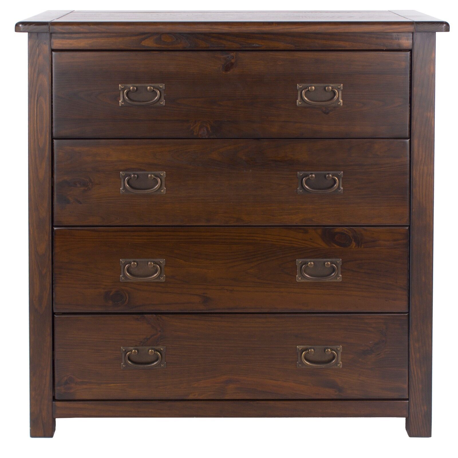 Chest Of Drawers Dark Wood Baltia 4 Drawer Chest Solid