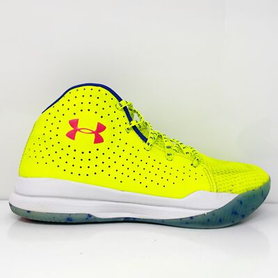 

Баскетбольные кроссовки Under Armour Boys Jet Splash 3024120-300, зеленые, размер 6 лет, Зеленый, Jet Splash