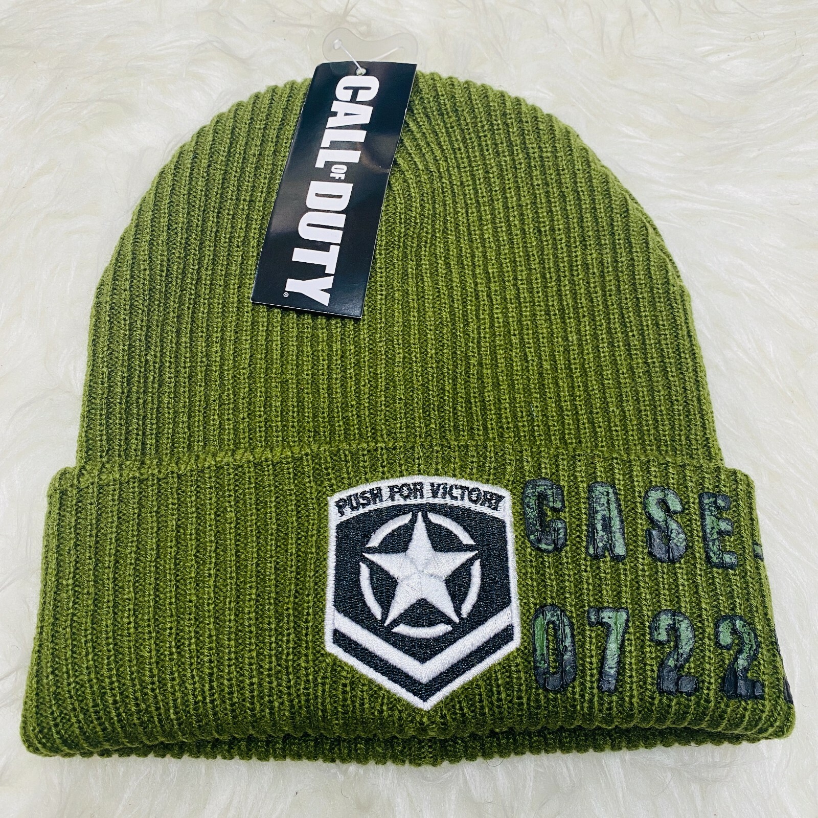Activision Call Of Duty WWII Victory Beanie Skull Cap 