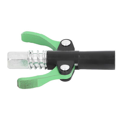 Double Handle Grease   Coupler Self Locking Lock Tip Oil Injection Nozzle