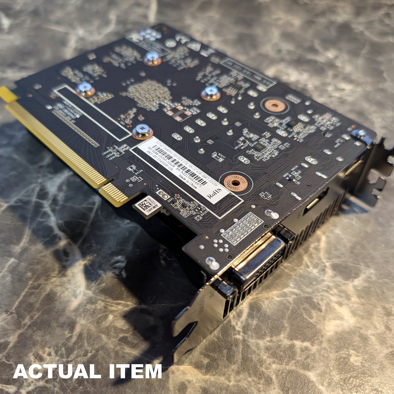 ZOTAC　GAMING GeForce GTX 1650 OC GDDR6 ZT-T16520F-10L　PCIExp 4GB 14-500-494-V81.jpg