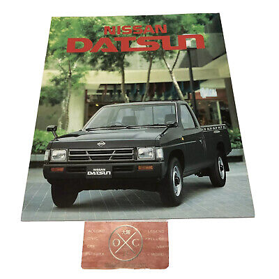 Nissan Datsun Pickup Brochure JDM Rare Catalog 86-97 1993 94 95 Hardbody D21
