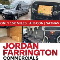 2022 72 reg CITROEN RELAY L3H2 ENTERPRISE PANEL VAN WITH AIR-CON 15,500 MILES