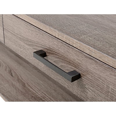 Homestar 2 Drawer and 1 Shelf 47 in. Backless Entryway Bench