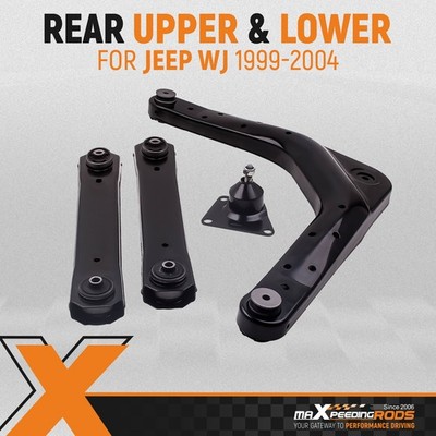 Arrière bras de commande set upper & lower for jeep grand cherokee wj 99-04