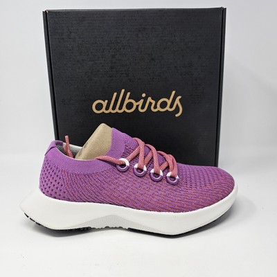 Allbirds Tree Dasher Lux Purple Womens Size 7 Activewear