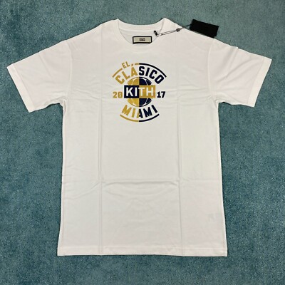 Kith x El Clasico Shirt M XL 2017 Barcelona Real Madrid Soccer Miami Exclusive