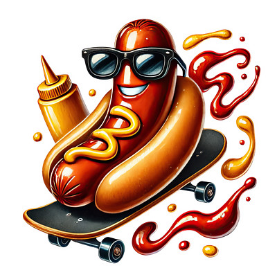 XXL 18X18 Autoaufkleber Lustiges Essen Aufkleber Wetterfester Vinyl Sticker