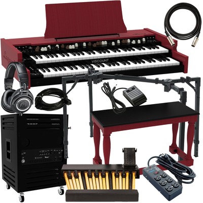 Viscount Legend SOUL 261 Digital Tonewheel Organ ULTRA BUNDLE