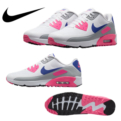 28cm ナイキ エアマックス90 ゴルフ ホワイト/レーザーピンク/コンコルド $_1.PNG?set_id=8800005007