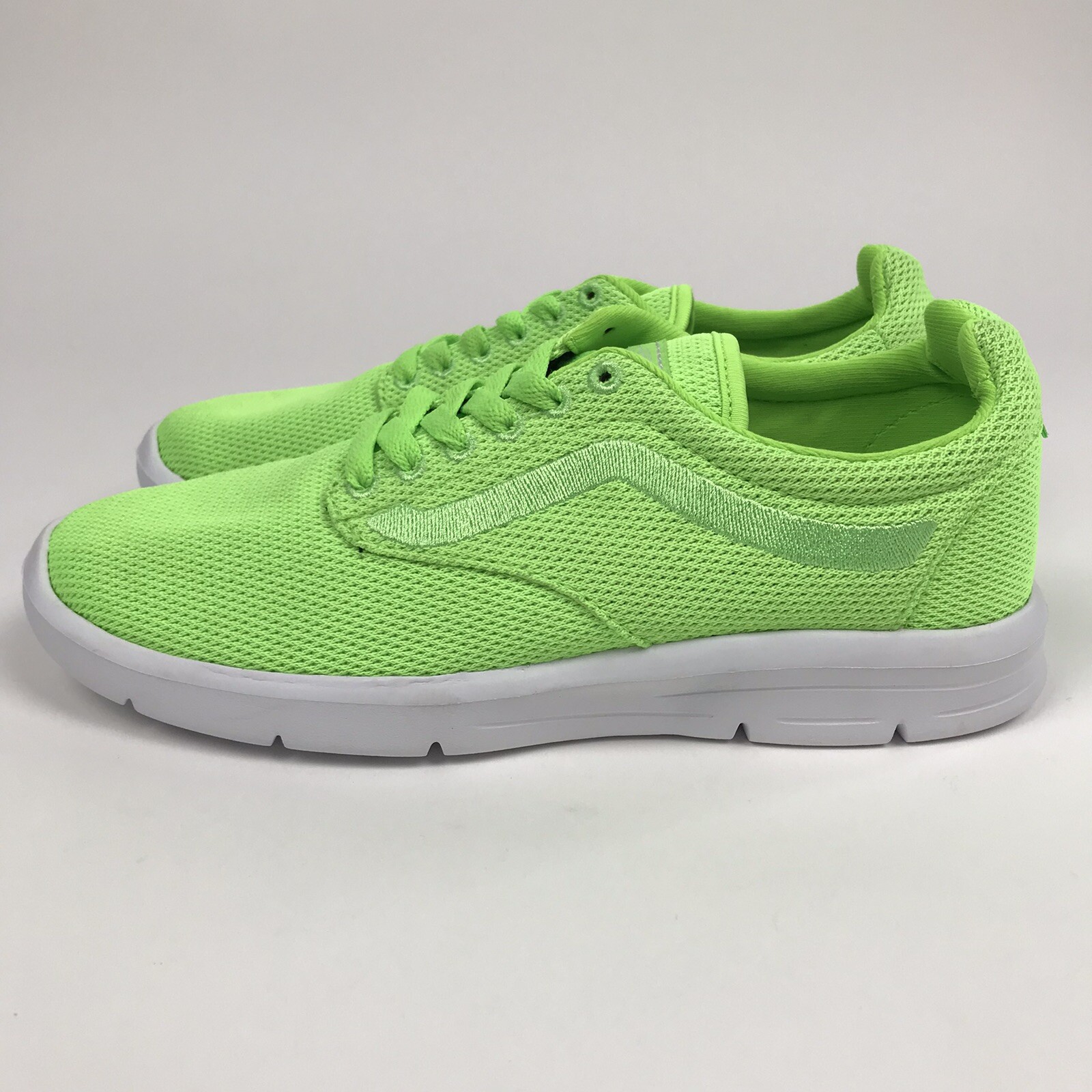 Vans UltraCush Lite Sneakers Mens Size 6.5 Lace Up Shoes Low Top Lime Green  Mesh: купить с доставкой из США, цена 2 735 руб - (154953002845)