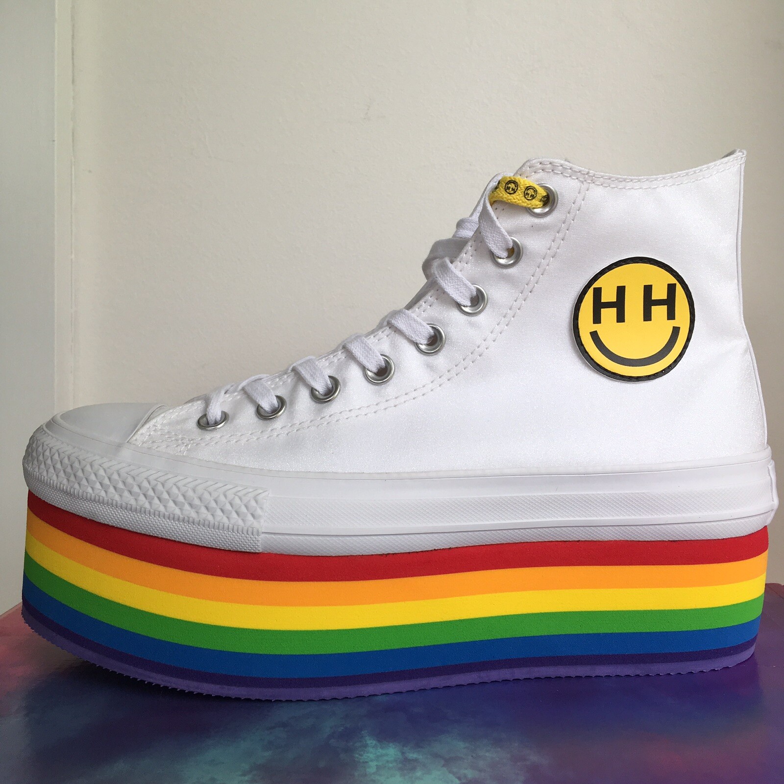 platform rainbow converse