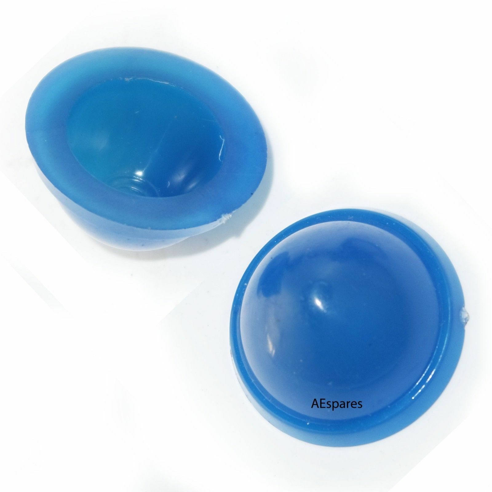 Fits Royal Enfield Classic Electra Blue Pilot Lights With Chrome Rim Set 