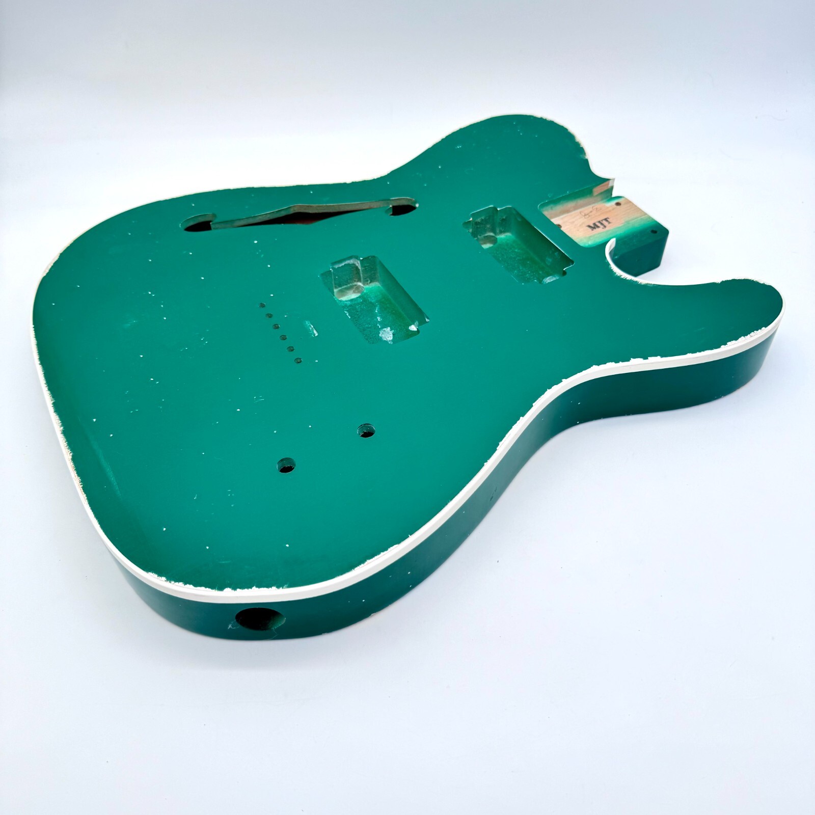 MJT USA Telecaster Thinline Relic Body Bound Nitro Super MJT USA Telecaster Thinline Relic Body Bound Nitro Super