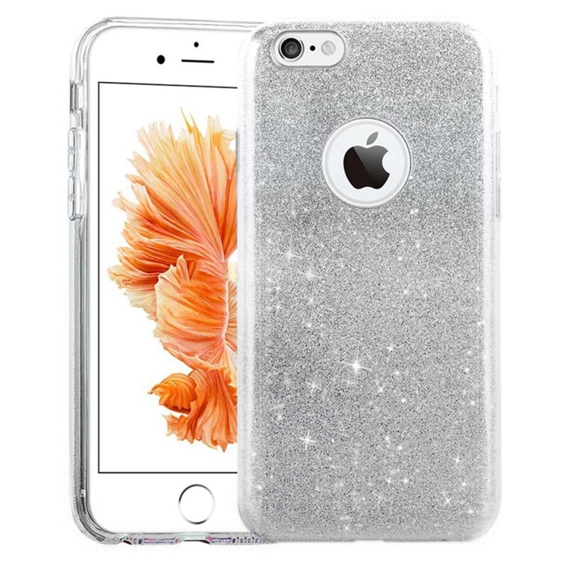 Silikon Handy HÃ¼Lle Schutz Tpu Cover Glitzer Case Schale Tasche Bling Glitter