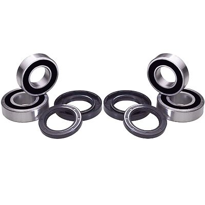 Both Front Wheel Bearing Seal Kits for Suzuki LT-Z400 LTZ400 Z400 LTZ400Z