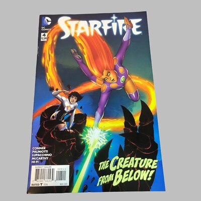 DC Comics STARFIRE #4 The Creature From Below! Nov. 2015 Fine Condition