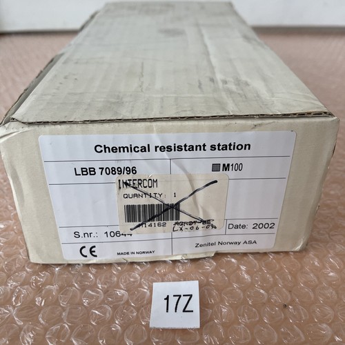 NEW IN BOX- Philips Zenitel Intercom LBB7089/96 M100 S NEW IN BOX- Philips Zenitel Intercom LBB7089/96 M100 S