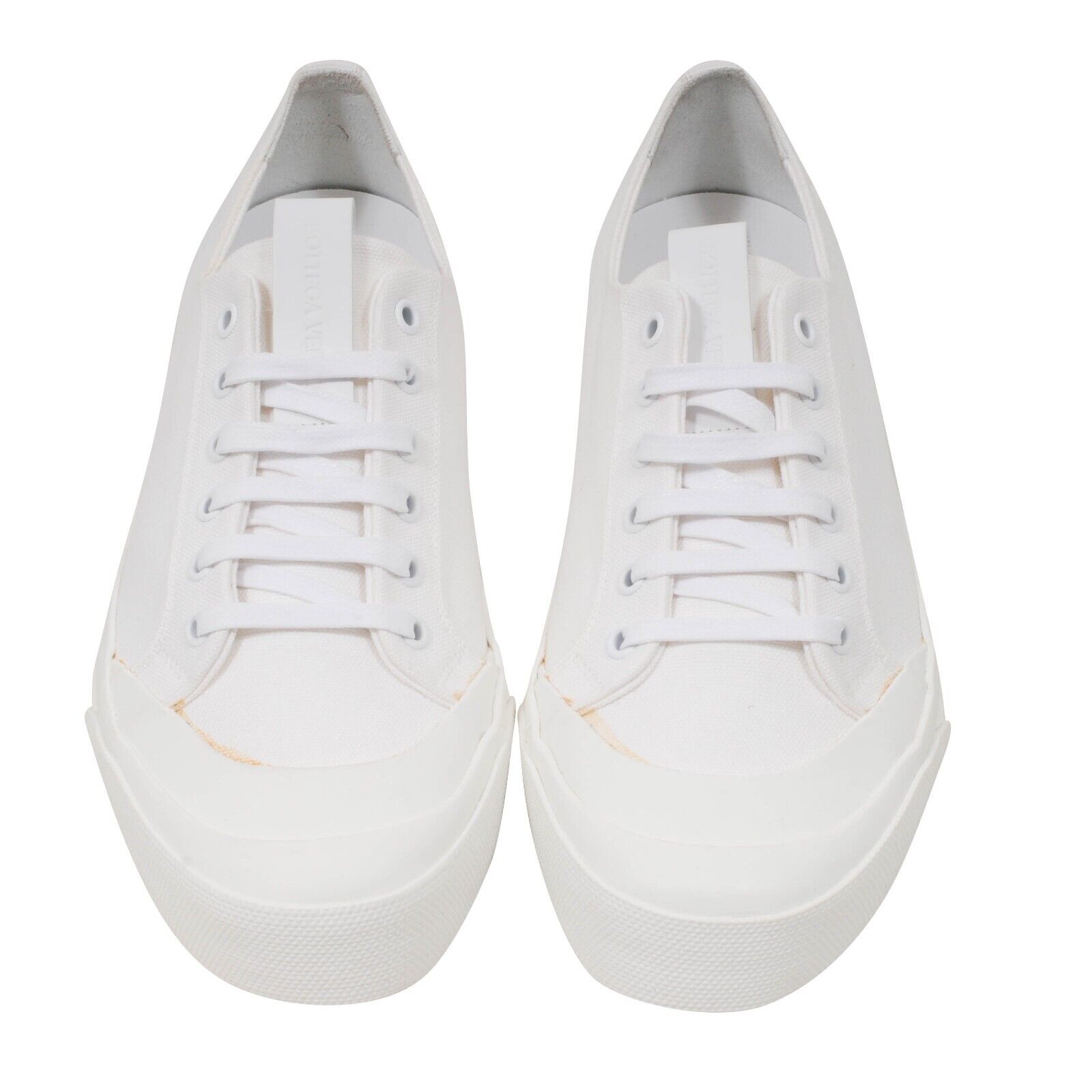 Bottega Veneta Men Speedster Sneakers 41 US8 White Canvas Bottega Veneta Men Speedster Sneakers 41 US8 White Canvas