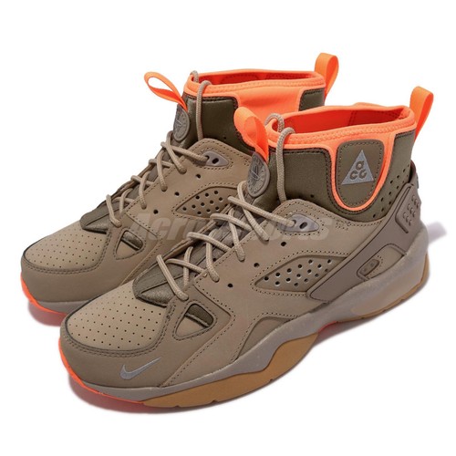 

Мужские кроссовки Nike ACG Air Mowabb Limestone Khaki Orange DM0840-200, Коричневый, Acg Air Mowabb
