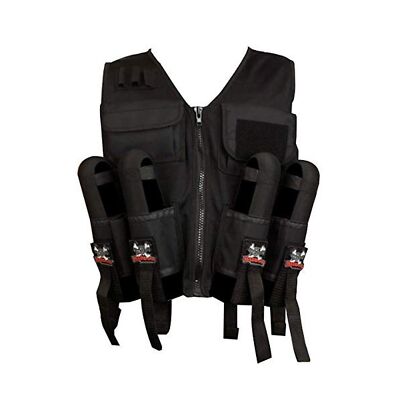 Maddog Lightweight Tactical Paintball Sport Vest | Holds 4 P