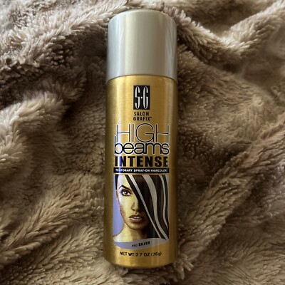 High Beams INTENSE Temporary Spray-On Hair Color 2.7 oz - #60 Silver