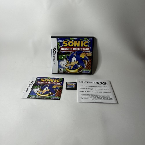 Sonic Classic Collection Nintendo DS CIB Complete Authentic