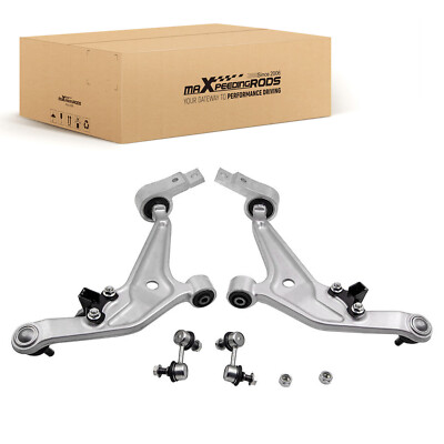 Querlenker Vorne Set 4 Tlg + koppelstange for Nissan X-trail T30 Beidseitig