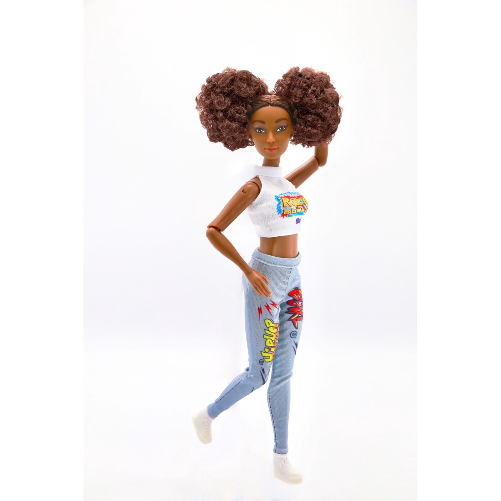 Fresh Dolls Rock the Bells 11.5 inch articulated, Ebony