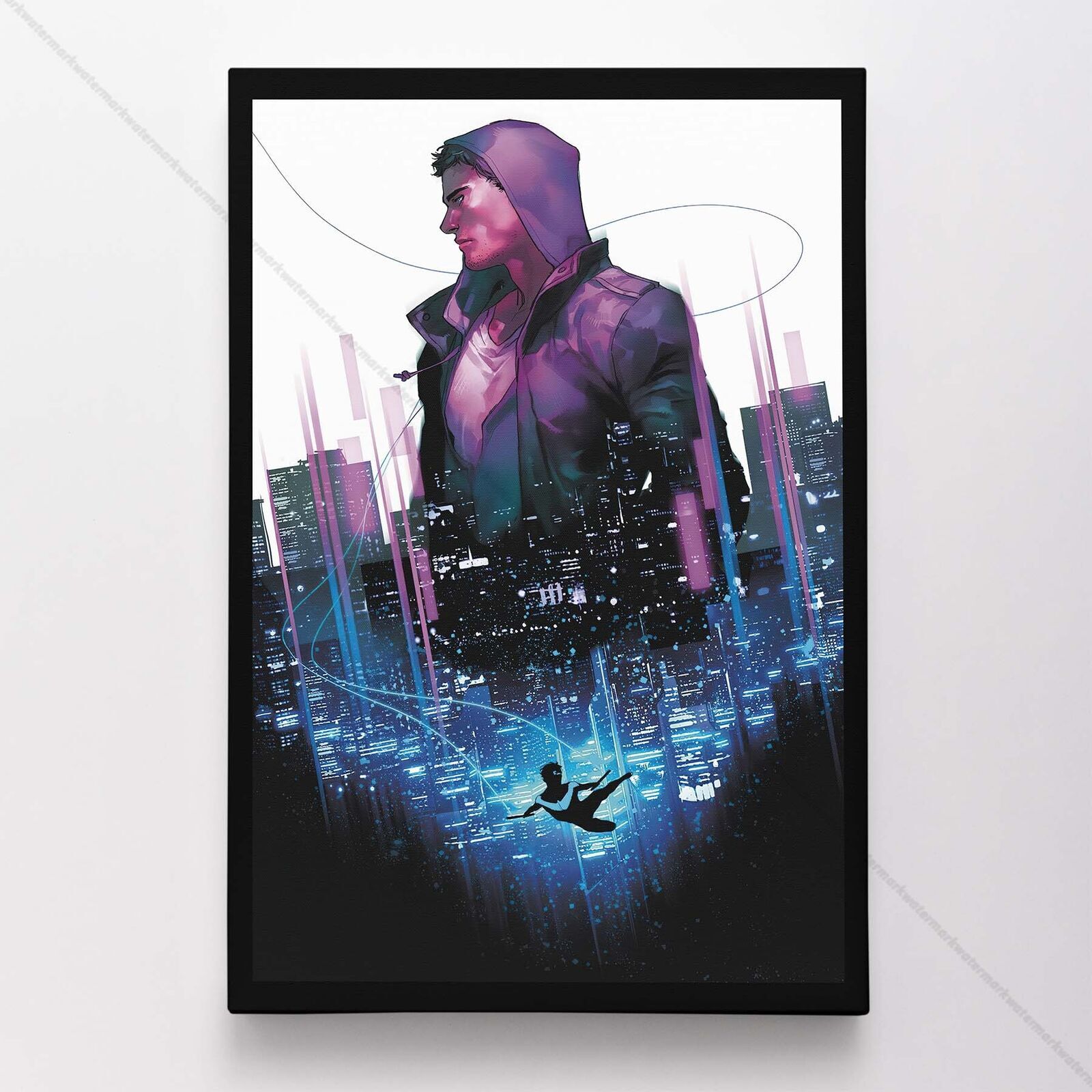 Nightwing Poster Canvas Vol 4 #59 DC Superhero Comic Book Art Print