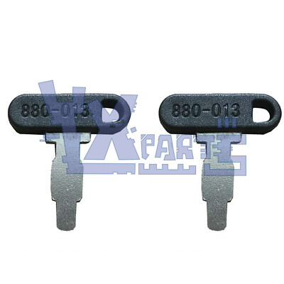 2Pcs Ignition Keys 35111-880-003 for Heavy Equipment Honda Generator