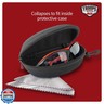 TROOPS BBQ Grilling Goggles Anti-Fog Tear-Free Eye Heat Protection Safety Glasses for Grilling, Outdoor Cooking, Kitchen, Cutting Onions, Orange