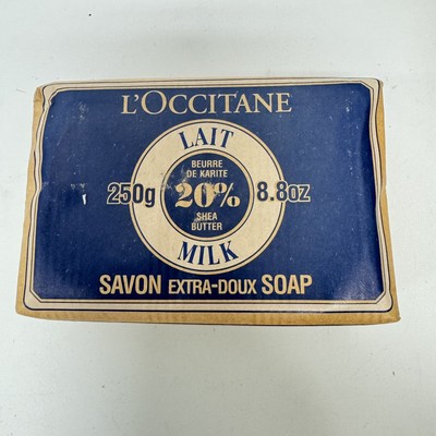 L'Occitane Milk Extra-Gentle Soap 8.8 oz. Bar Soap New Sealed